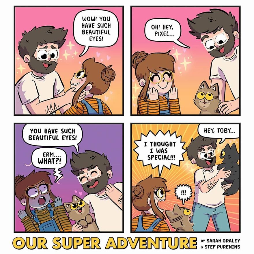 Artist Makes Illustrations That Show What The Day-To-Day Life Of A Woman Is Like Next To Her Boyfriend (New Pics)