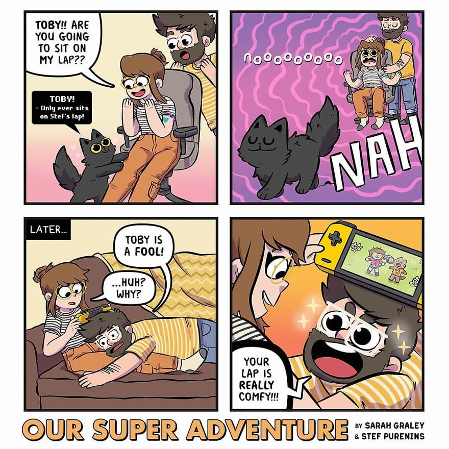 Artist Makes Illustrations That Show What The Day-To-Day Life Of A Woman Is Like Next To Her Boyfriend (New Pics)