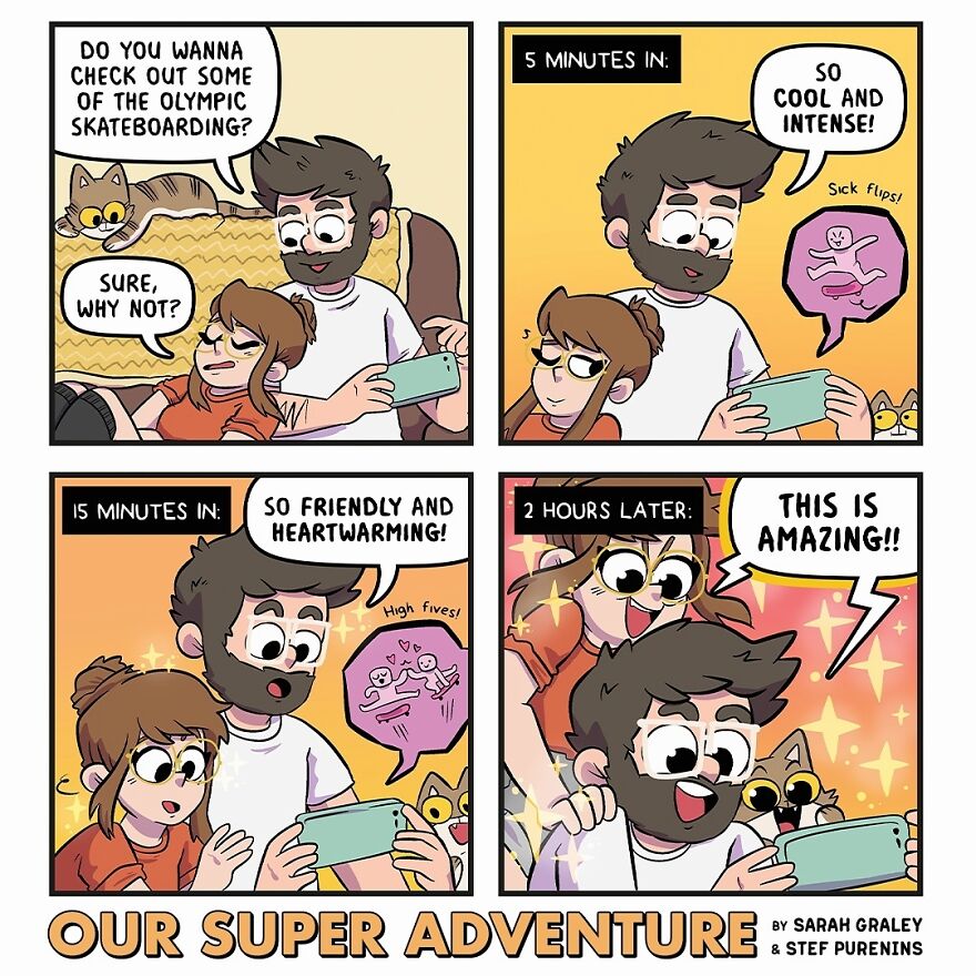 Artist Makes Illustrations That Show What The Day-To-Day Life Of A Woman Is Like Next To Her Boyfriend (New Pics)