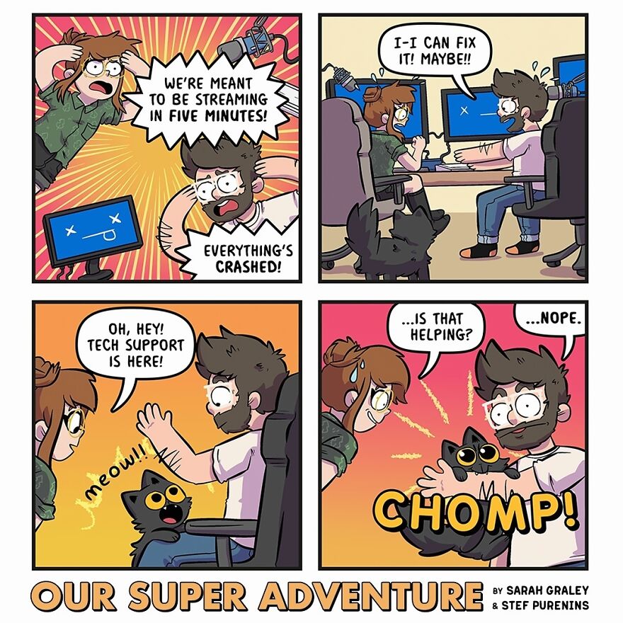 Artist Makes Illustrations That Show What The Day-To-Day Life Of A Woman Is Like Next To Her Boyfriend (New Pics)