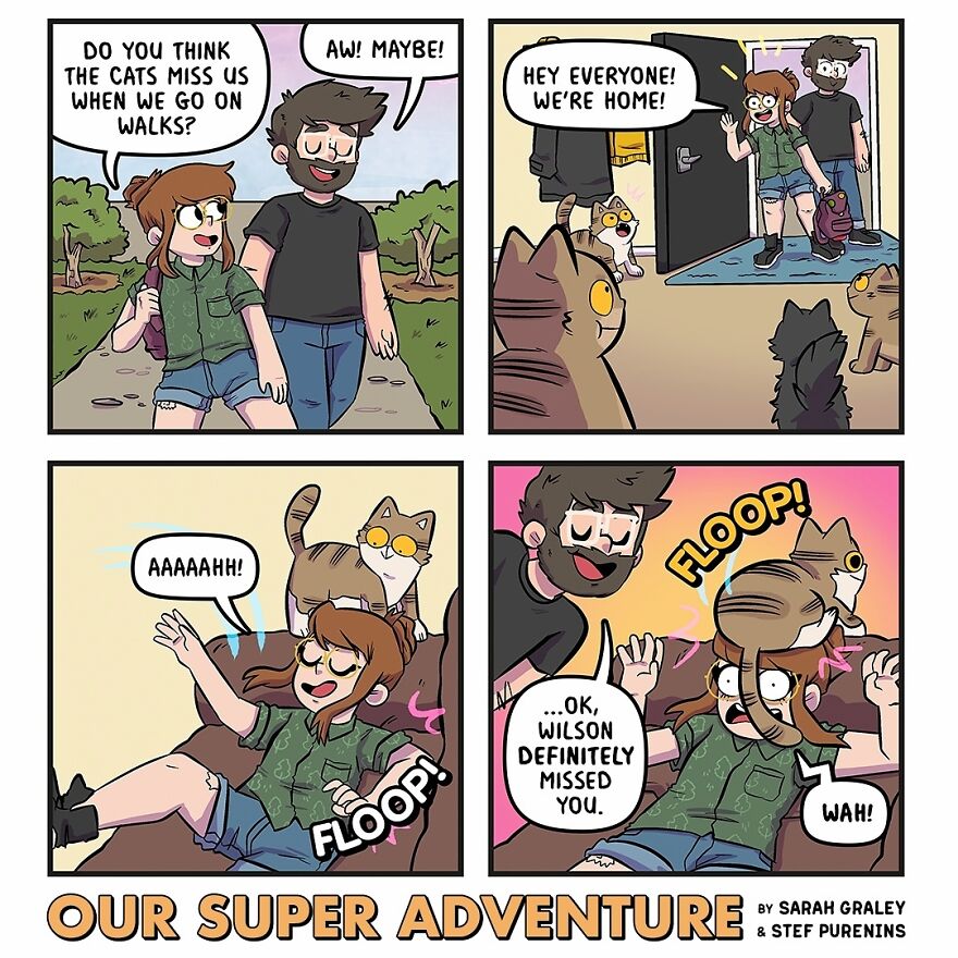 Artist Makes Illustrations That Show What The Day-To-Day Life Of A Woman Is Like Next To Her Boyfriend (New Pics)