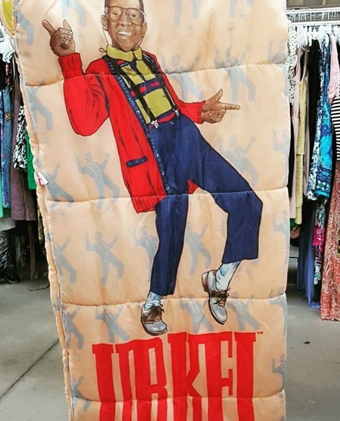 This Urkel Sleeping Bag Has Secret Pockets Inside Filled With Only The Finest Of Cheeses