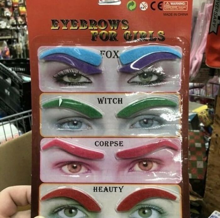 Only The Most Popular Of Styles - Fox, Witch, Corpse & “Heauty”.... And The Blowfish?