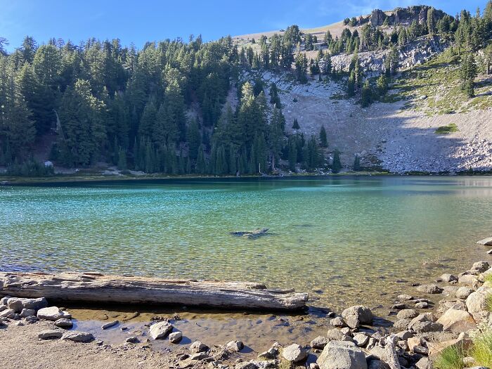 Emerald Lake, California, 2020, Lassen Volcanic National Park. I Wonder If It Still Looks Like This After The Dixie Wildfire, 2021. One Of The Most Beautiful Places I’ve Ever Seen.