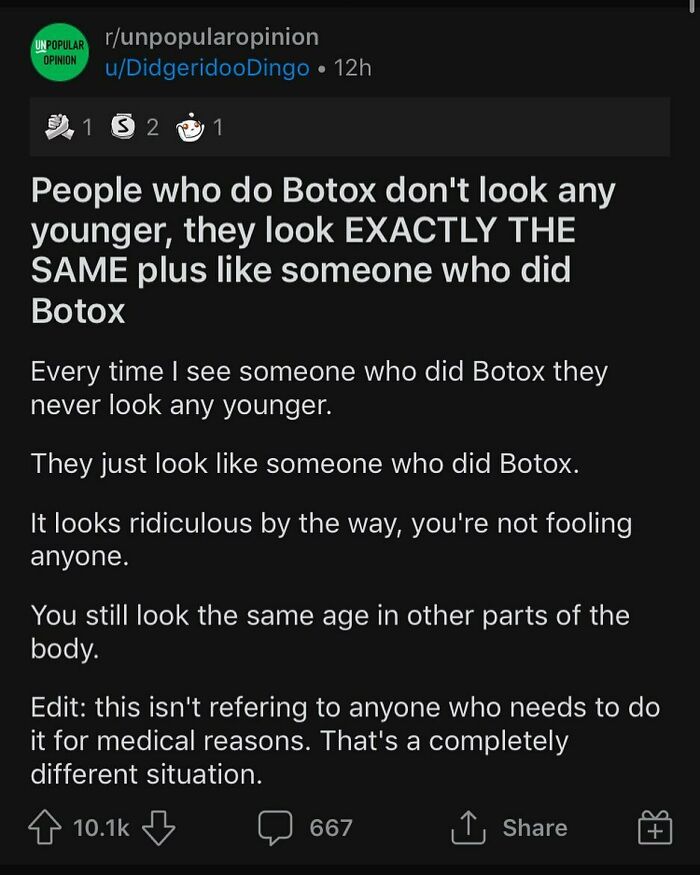 Do You Know Someone Who Did Botox ?