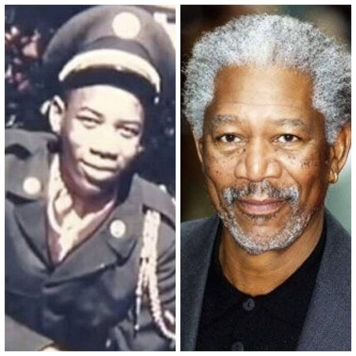 𝗔𝗶𝗿 𝗙𝗼𝗿𝗰𝗲 𝗩𝗲𝘁𝗲𝗿𝗮𝗻 𝗠𝗼𝗿𝗴𝗮𝗻 𝗙𝗿𝗲𝗲𝗺𝗮𝗻 Born In Memphis, Tennessee In 1937, Morgan Freeman Was The Youngest Of Five Children. His Parents Had Left The South To Find Work In Chicago. Please Follow @5030remember , A Great History Page Showing World History On Day To Day Basis. Please Also Follow Very Informative Page @history_and_stories, Need Your Support Here. Until The Age Of Six, Freeman Lived With His Grandmother In Mississippi. After His Parents Separated, Freeman Moved To Greenwood, Mississippi, With His Mother. There Freeman Frequently Attended The Local Movie Theater And Became A Fan Of Actors