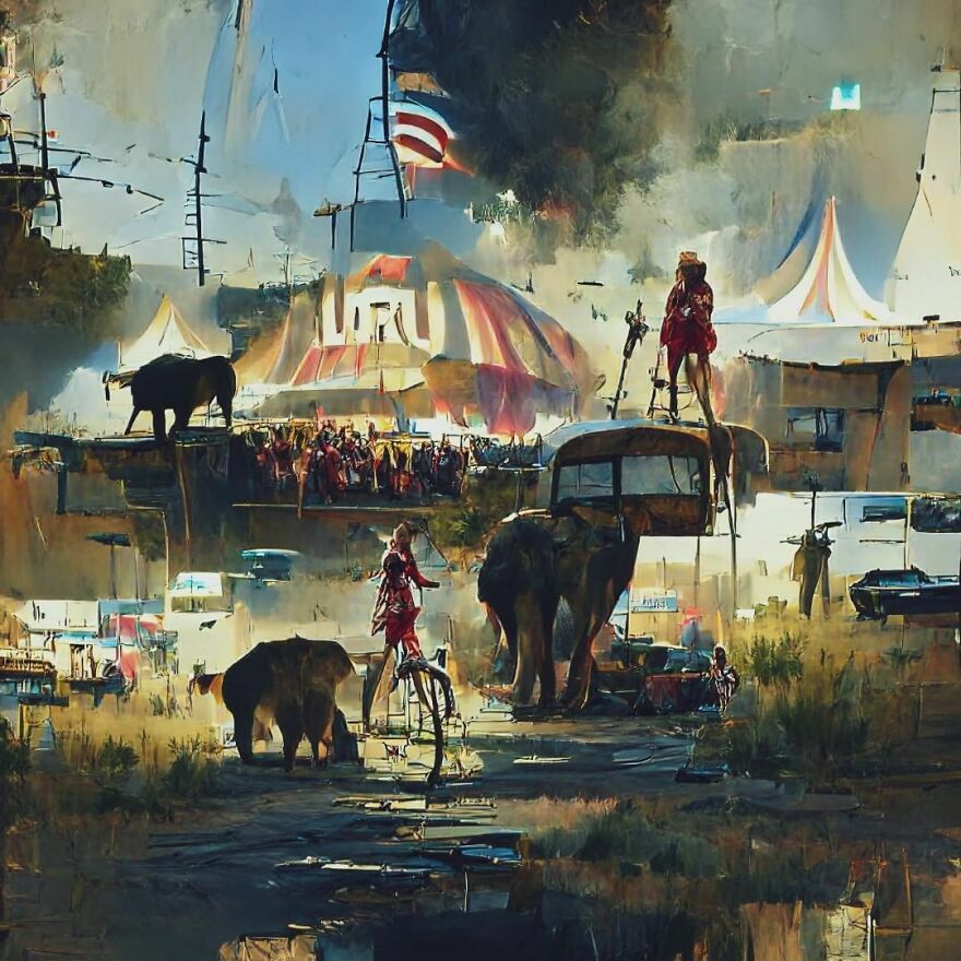 Circus Left The Town