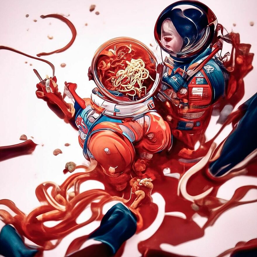 Spaghetti Accident In Space