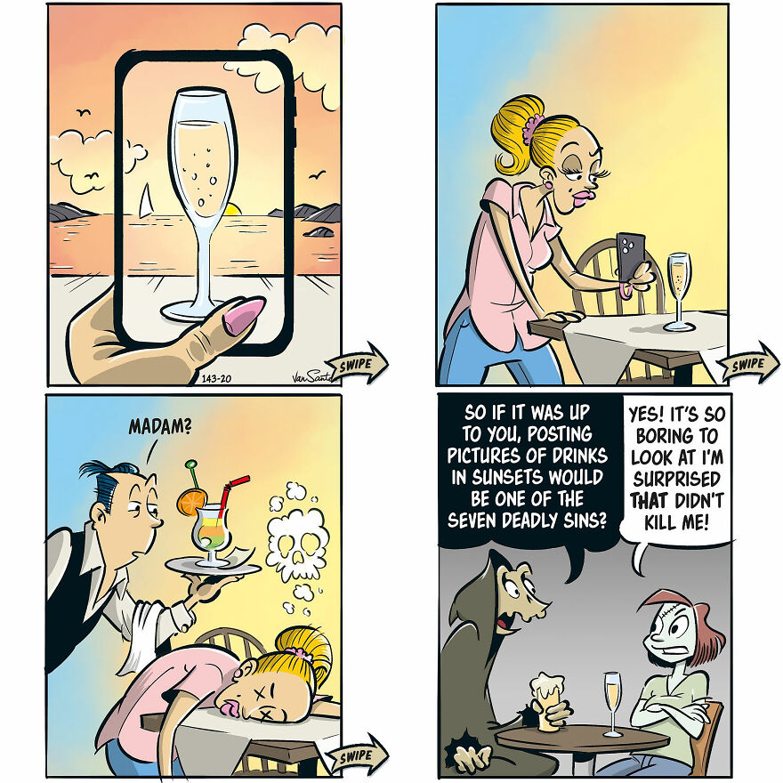 Comics About A Girl In Her Afterlife By Jorgen Van Santen (New Pics)