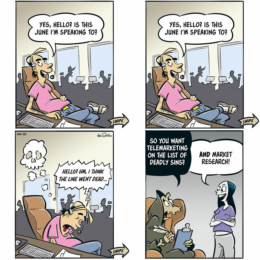 Comics About A Girl In Her Afterlife By Jorgen Van Santen (New Pics)