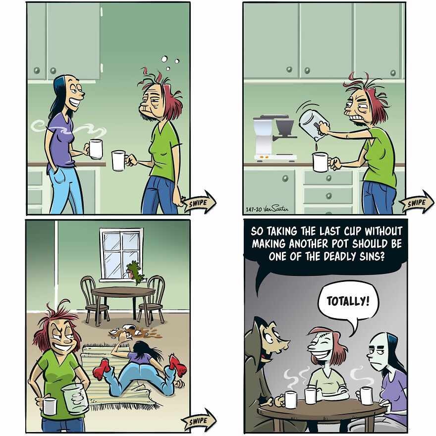 Comics About A Girl In Her Afterlife By Jorgen Van Santen (New Pics)