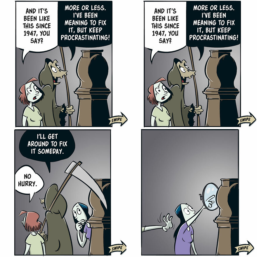 Comics About A Girl In Her Afterlife By Jorgen Van Santen (New Pics)