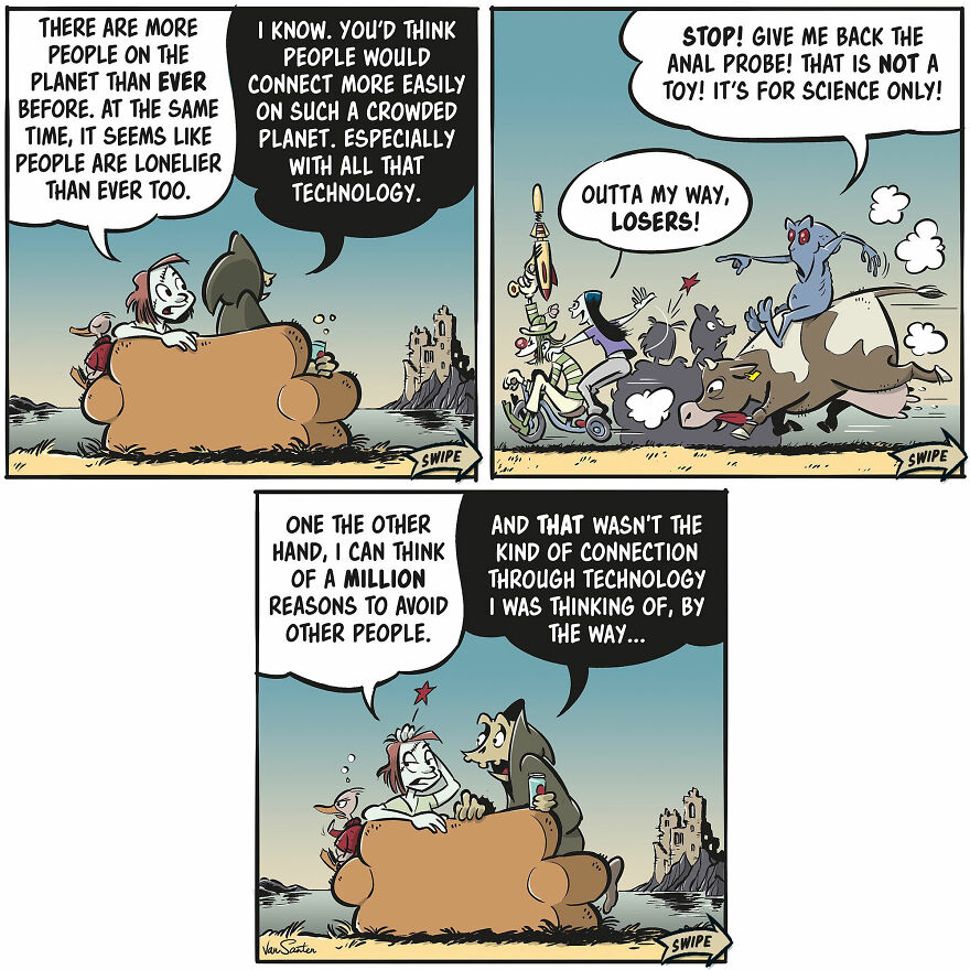 Comics About A Girl In Her Afterlife By Jorgen Van Santen (New Pics)