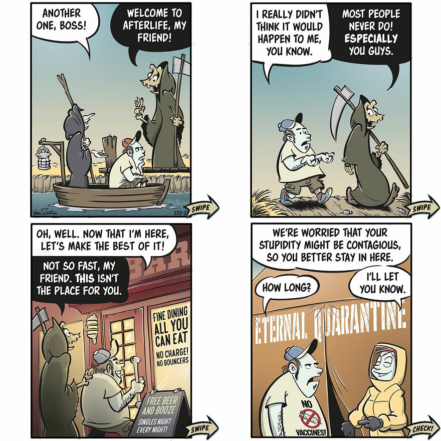 Comics About A Girl In Her Afterlife By Jorgen Van Santen (New Pics)