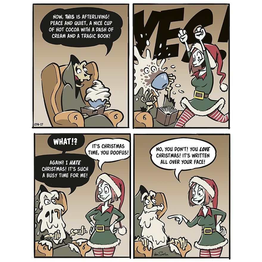 Comics About A Girl In Her Afterlife By Jorgen Van Santen (New Pics)