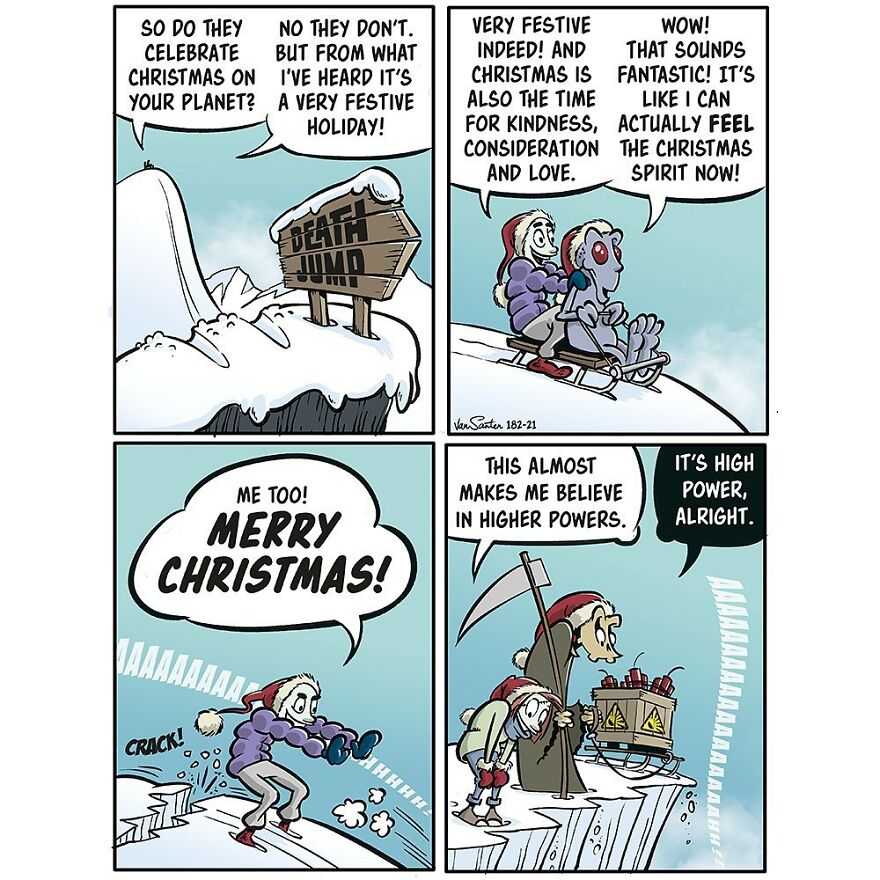 Comics About A Girl In Her Afterlife By Jorgen Van Santen (New Pics)