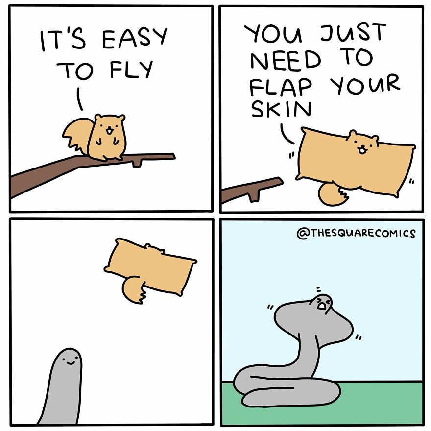 Comics That Are Perfect For People Who Have A Dark Sense Of Humor By The Square Comics (New Pics)