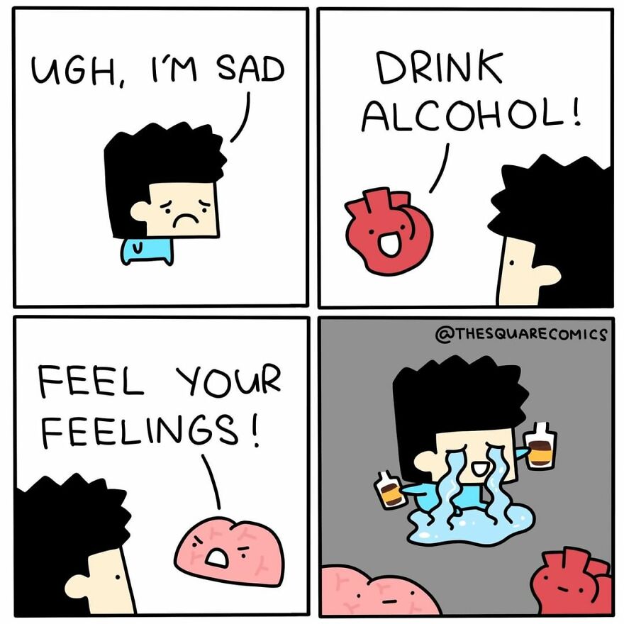 Comics That Are Perfect For People Who Have A Dark Sense Of Humor By The Square Comics (New Pics)