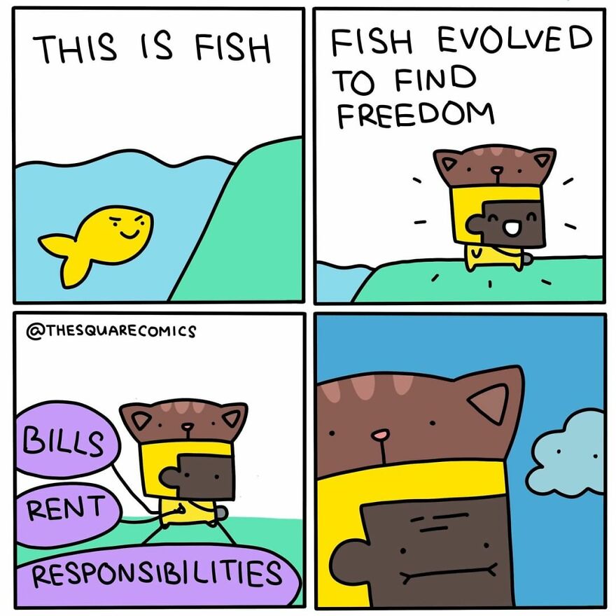 Comics That Are Perfect For People Who Have A Dark Sense Of Humor By The Square Comics (New Pics)