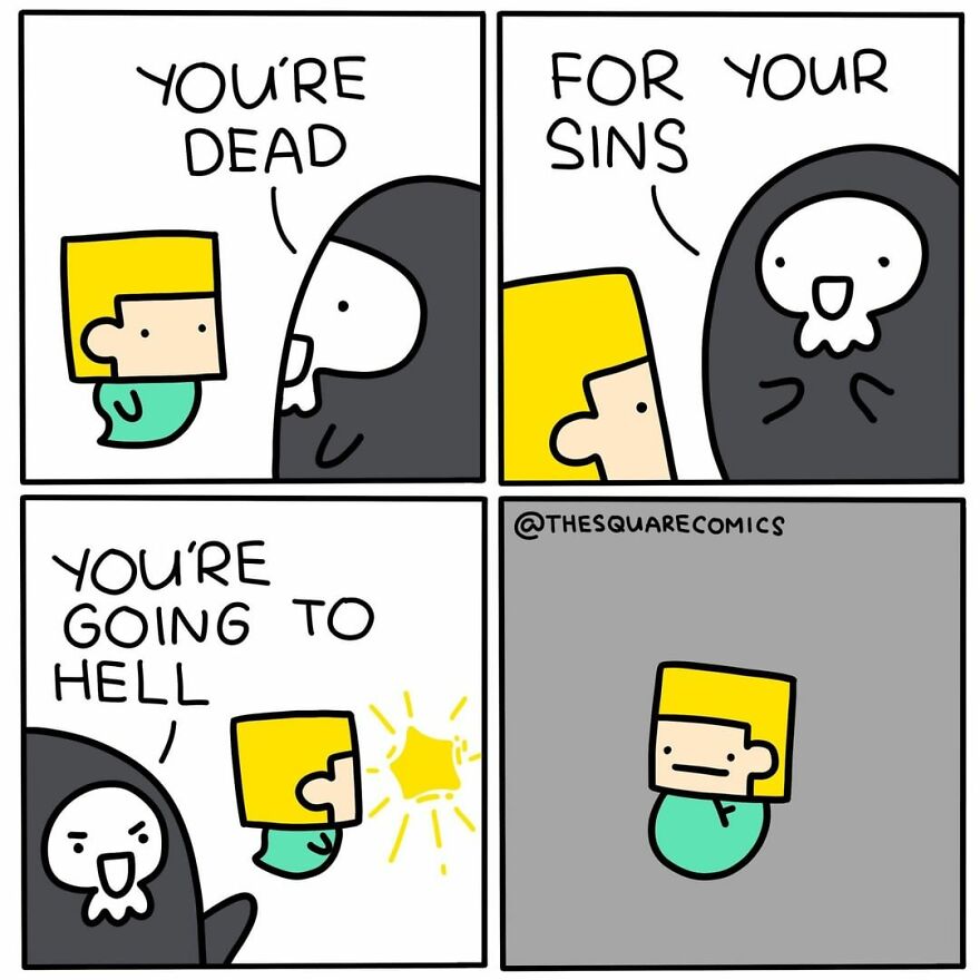 Comics That Are Perfect For People Who Have A Dark Sense Of Humor By The Square Comics (New Pics)