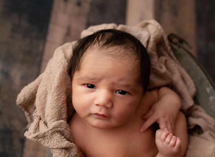 These Newborns Are Sassy And Unimpressed (9 Pics)