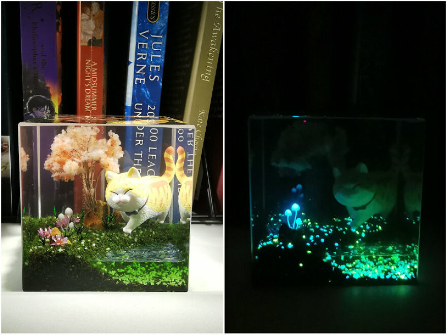 I Reveal Miniature Landscapes Encapsulated In Resin (9 Pics) I Reveal Miniature Landscapes Encapsulated In Resin (9 Pics)