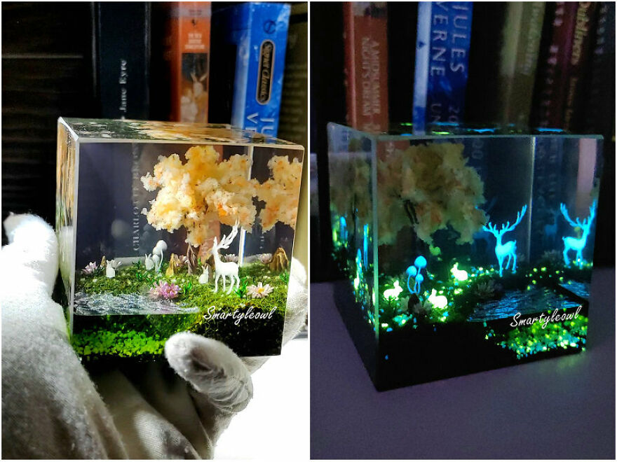 I Reveal Miniature Landscapes Encapsulated In Resin (9 Pics) I Reveal Miniature Landscapes Encapsulated In Resin (9 Pics)