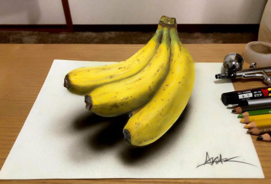 Japanese Artist Impresses With His 3D Drawings Using Only Colored Pencils (34 Pics)