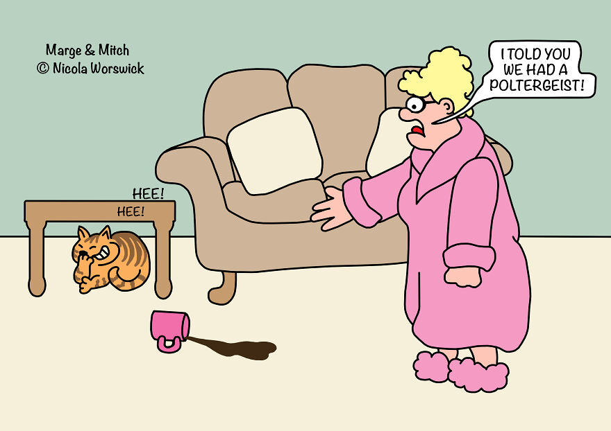 I Told You We Had A Poltergeist!