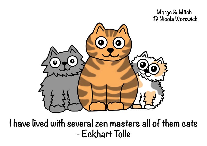 I Have Lived With Several Zen Masters, All Of Them Cats
