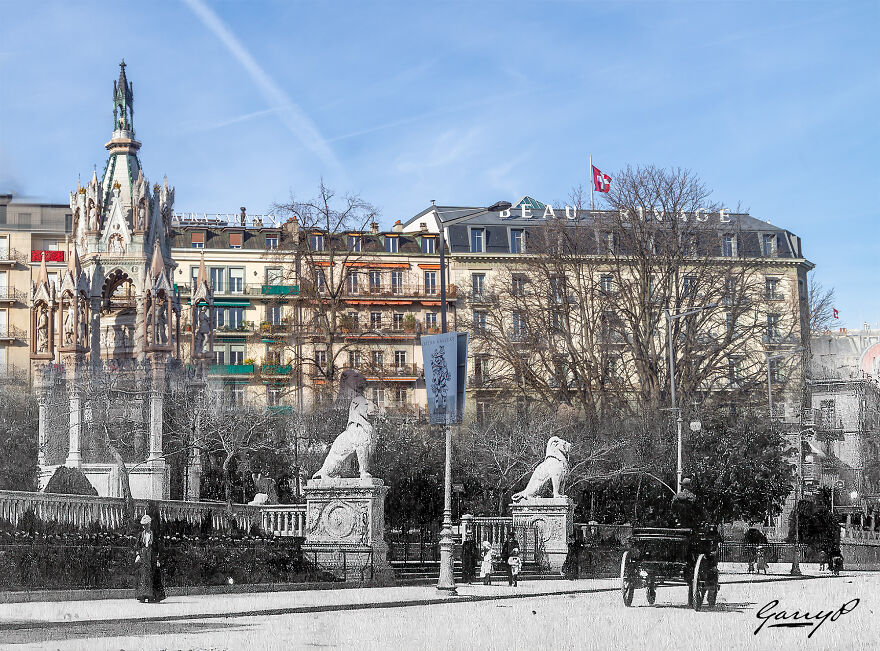 The Brunswick Monument, Late 19th Century, Geneva