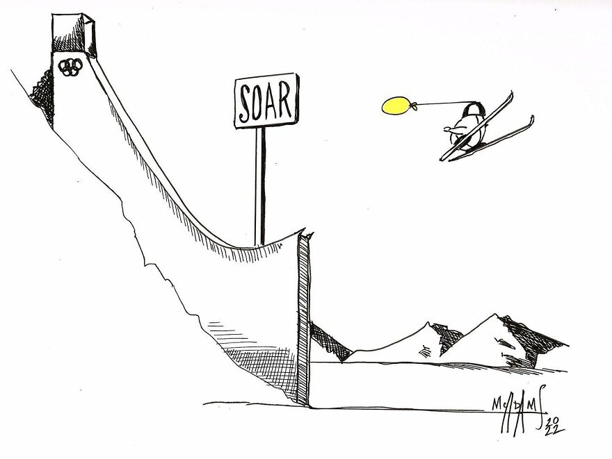 I Create Daily Drawings With Messages Of Positivity For A Wholesome And Curious Character