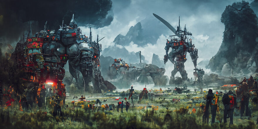 Valley Of Giant Robots