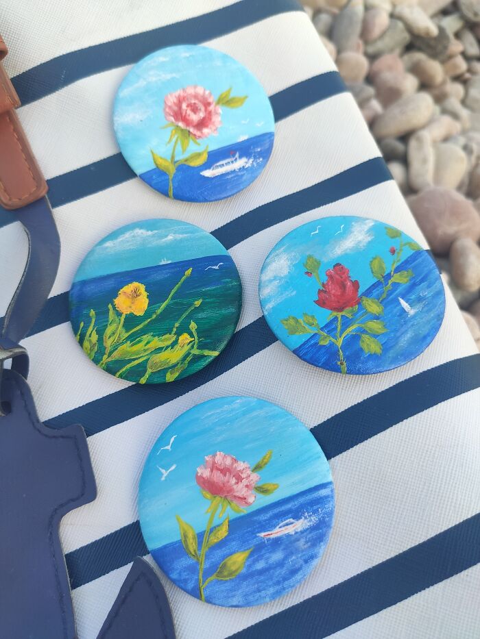 Flowers At The Seashore