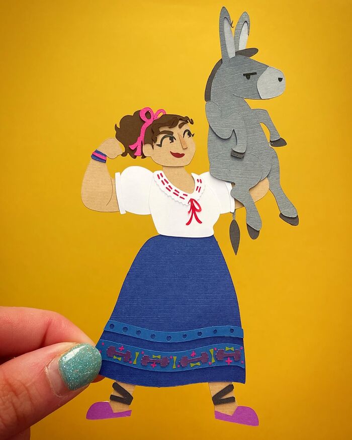 I Made A Series Of Paper Art Featuring Encanto Characters (21 Pics) I Made A Series Of Paper Art Featuring Encanto Characters (21 Pics)