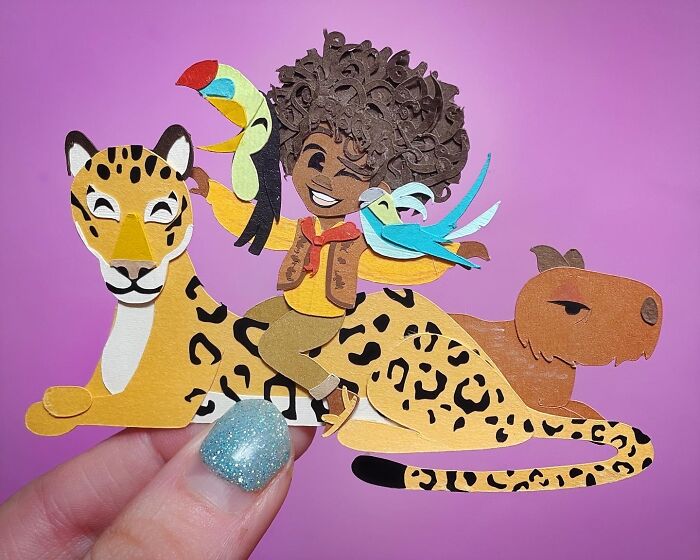 I Made A Series Of Paper Art Featuring Encanto Characters (21 Pics) I Made A Series Of Paper Art Featuring Encanto Characters (21 Pics)
