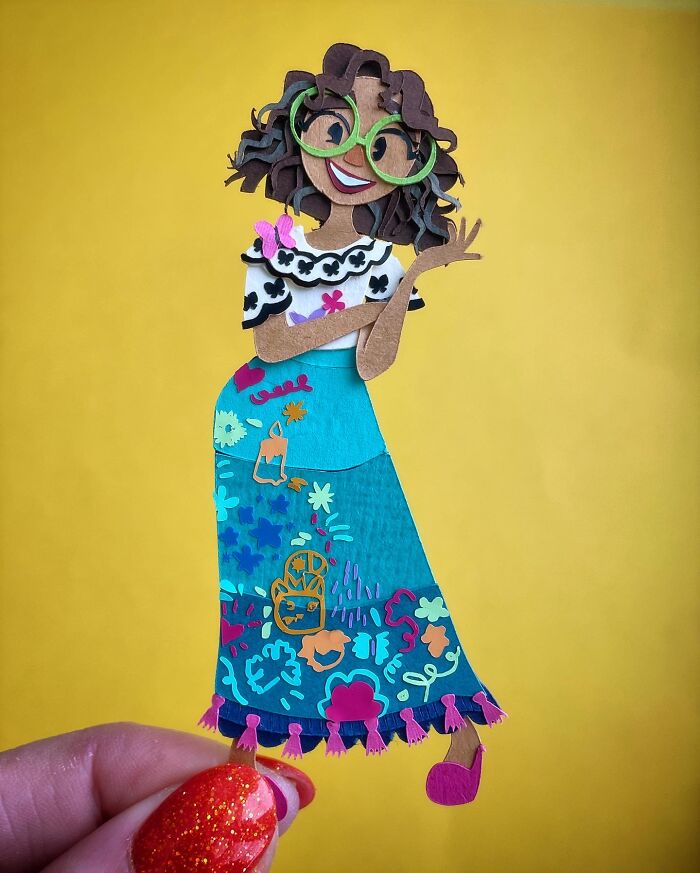 I Made A Series Of Paper Art Featuring Encanto Characters (21 Pics) I Made A Series Of Paper Art Featuring Encanto Characters (21 Pics)