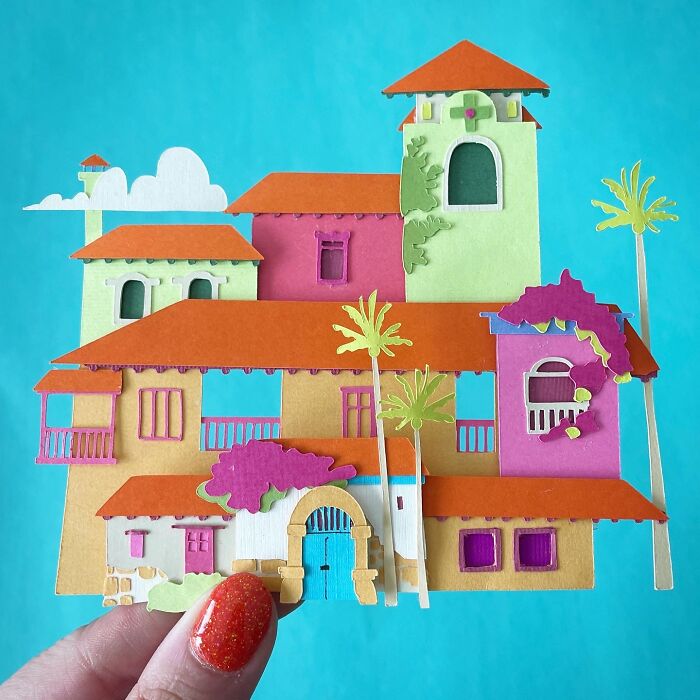 I Made A Series Of Paper Art Featuring Encanto Characters (21 Pics