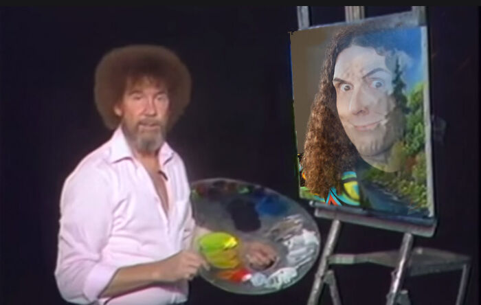 I Photoshopped Bob Ross Into Five Random Pictures