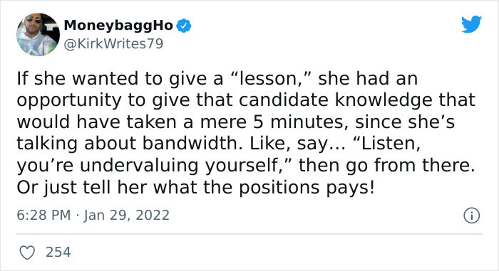 “That’s What She Asked For”: Recruiter Shared How She Offered A Candidate $85k When The Budget Was For $130k And Was Blasted For It “That’s What She Asked For”: Recruiter Shared How She Offered A Candidate $85k When The Budget Was For $130k And Was Blasted For It