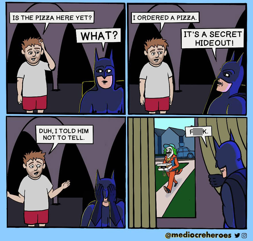 Meet "The Mediocre Superheroes", The Human Side Of Superheroes (22 Comics)