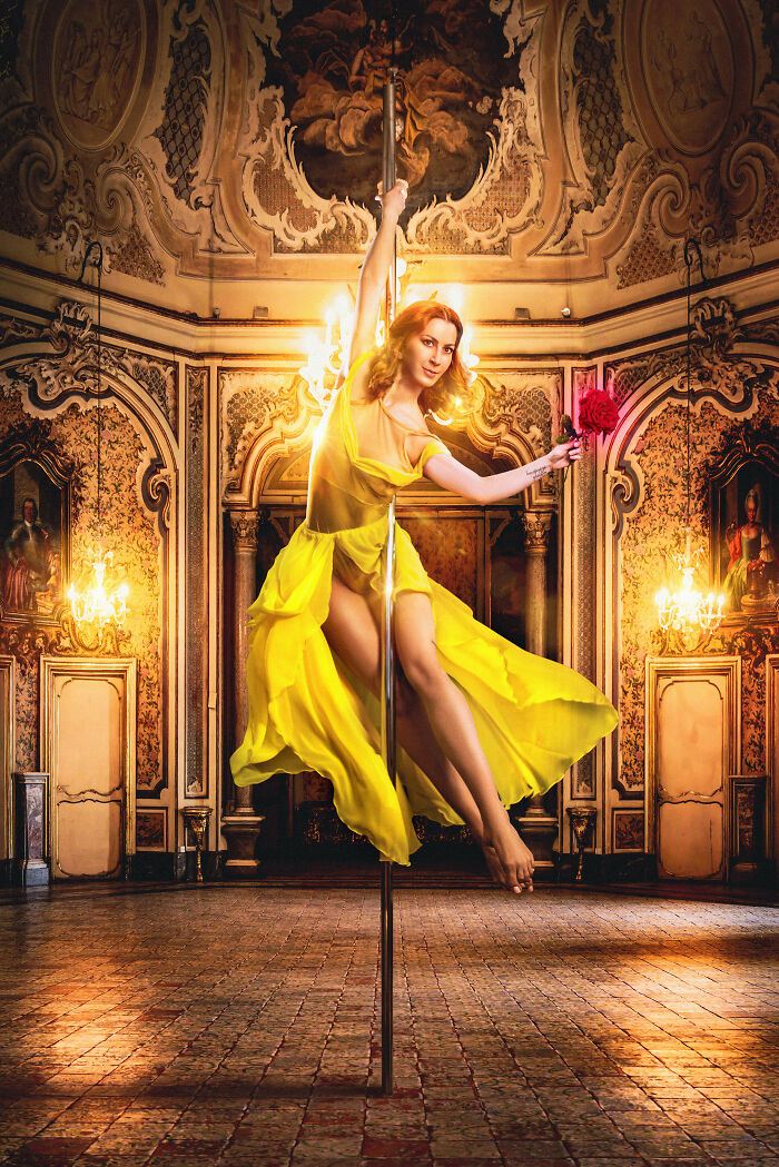 I Reimagined Disney Princesses As Fierce Pole Dancers (5 Pics)