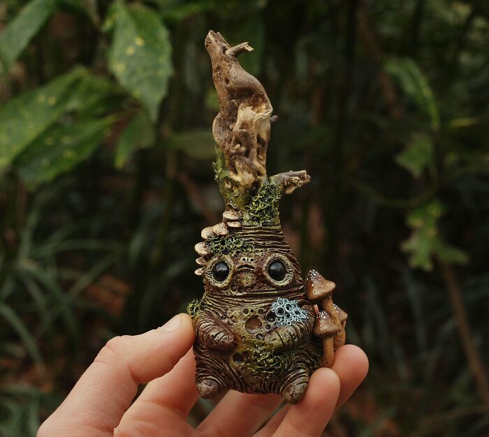 I Create Fantastical Sculptures And Illustrations Inspired By Nature