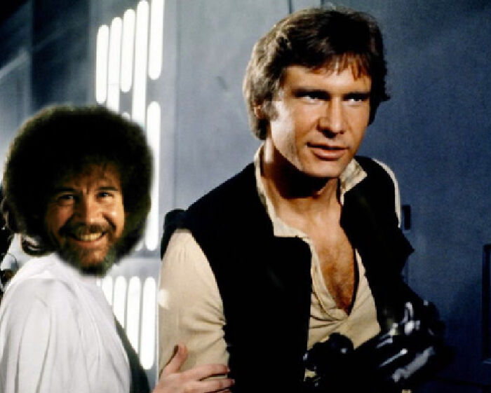 I Photoshopped Bob Ross Into Five Random Pictures