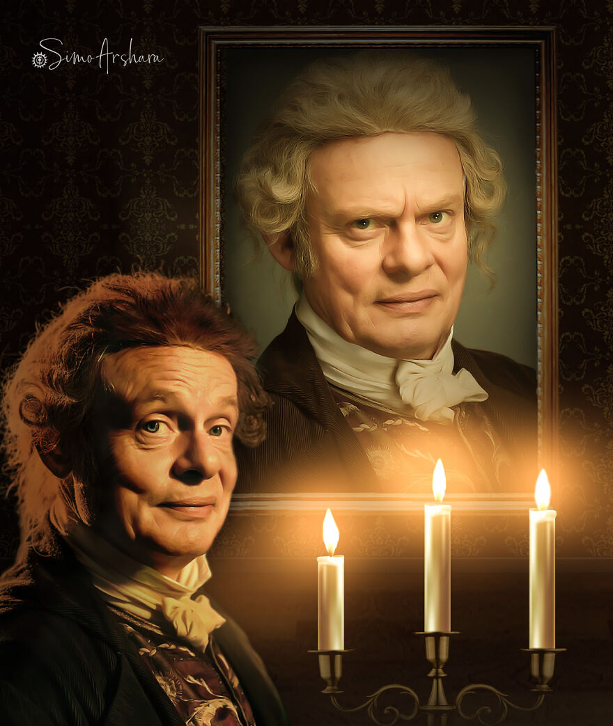 Sir Pitt Crawley Portait