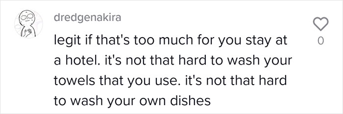 Woman On TikTok Calls Out Airbnb Tenant's Entitlement When She Realizes That She Has To Do Chores Despite $125 Cleaning Fee