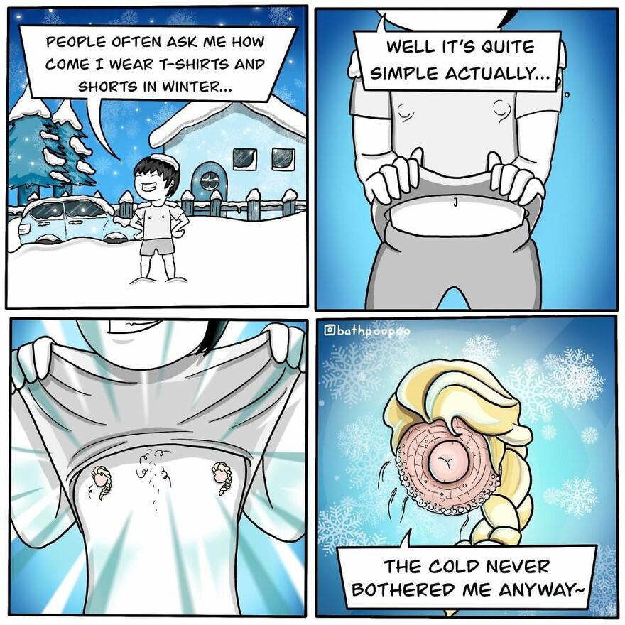 Twisted Comics By 'Bathpoopoo' For People Who Love Dark Humor