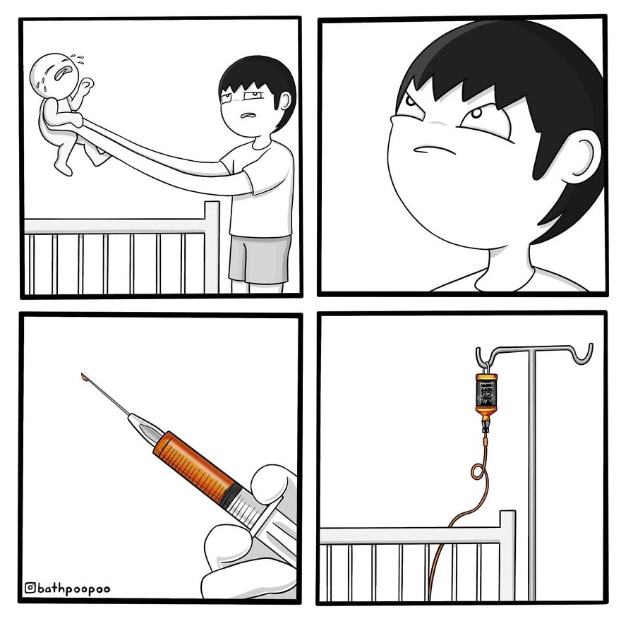 Twisted Comics By 'Bathpoopoo' For People Who Love Dark Humor