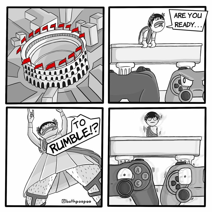 Twisted Comics By 'Bathpoopoo' For People Who Love Dark Humor