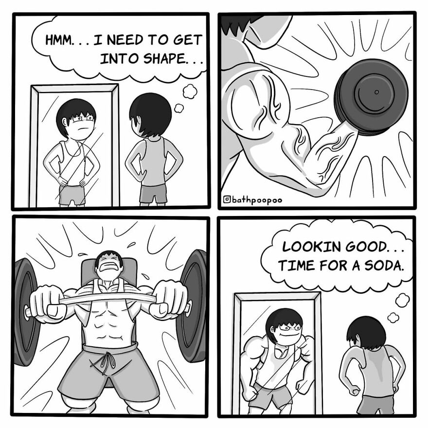 Twisted Comics By 'Bathpoopoo' For People Who Love Dark Humor